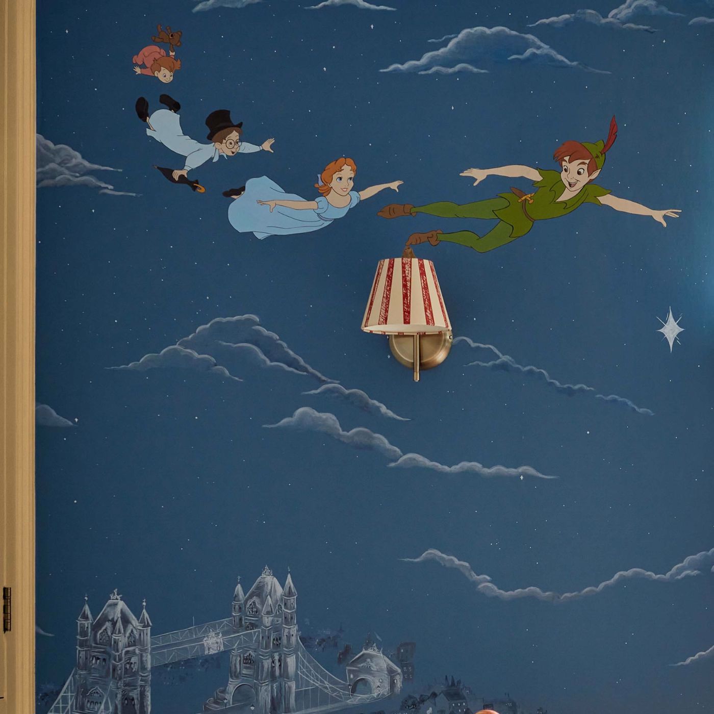 Peter Pan Wallpaper - Evening Blue - DDIW217293 - Sanderson
