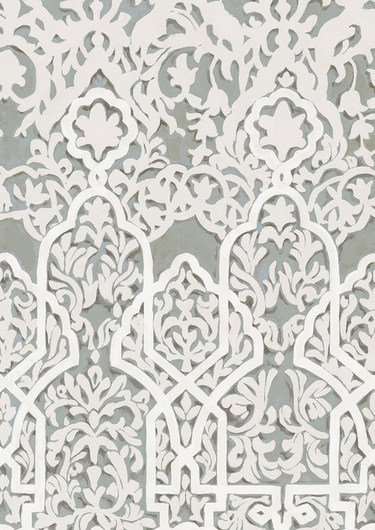 Petra Wallpaper - Moonstone - Lewis & Wood - Premier Wallcovering