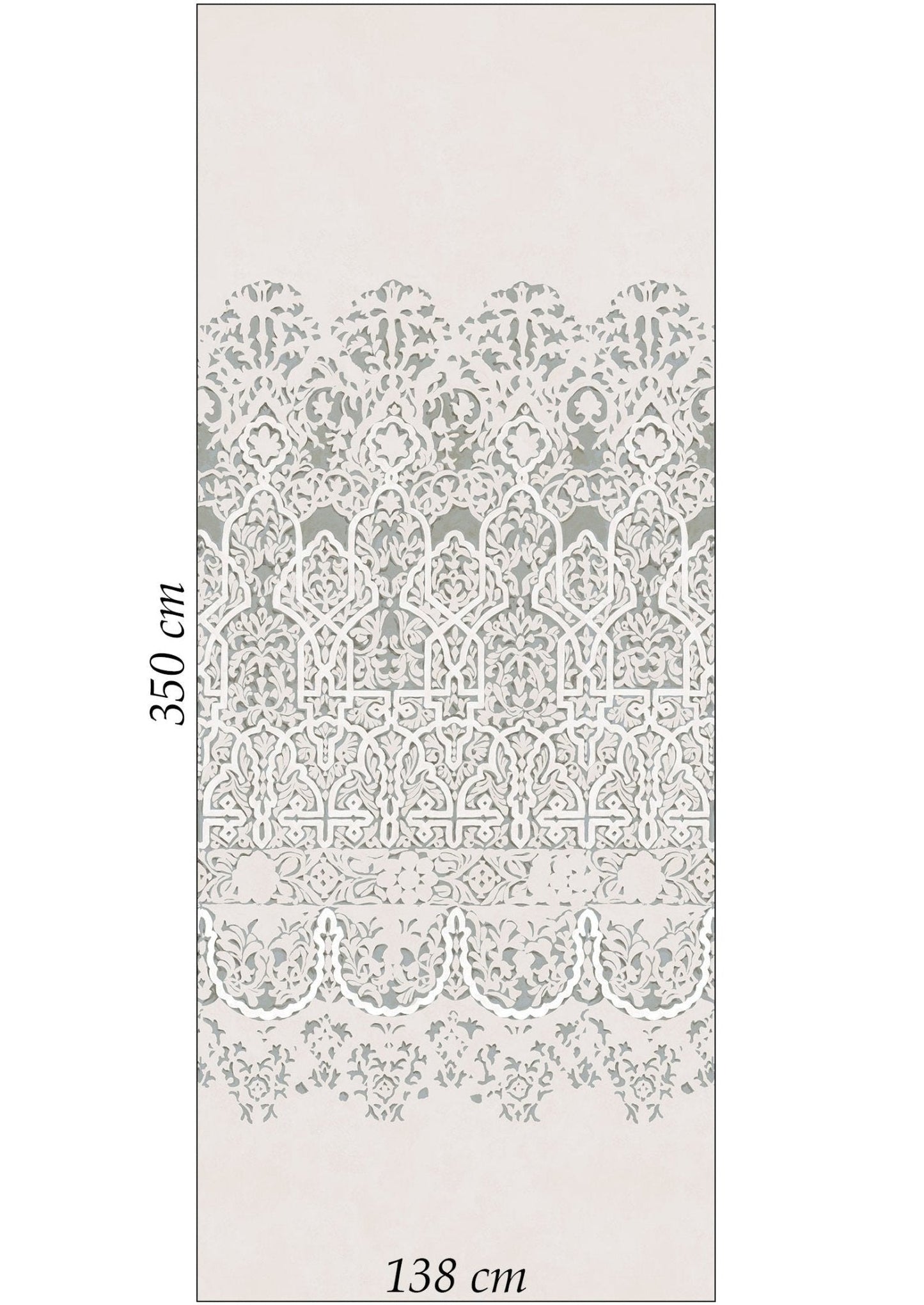 Petra Wallpaper - Moonstone - Lewis & Wood - Premier Wallcovering