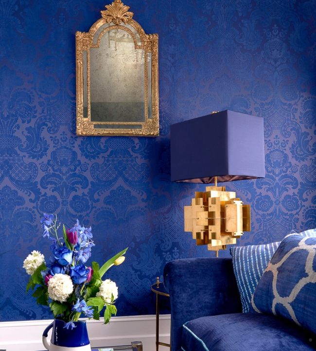 Petrouchka Wallpaper - Hyacinth Blue - 108/3011 - Cole & Son - Premier Wallcovering