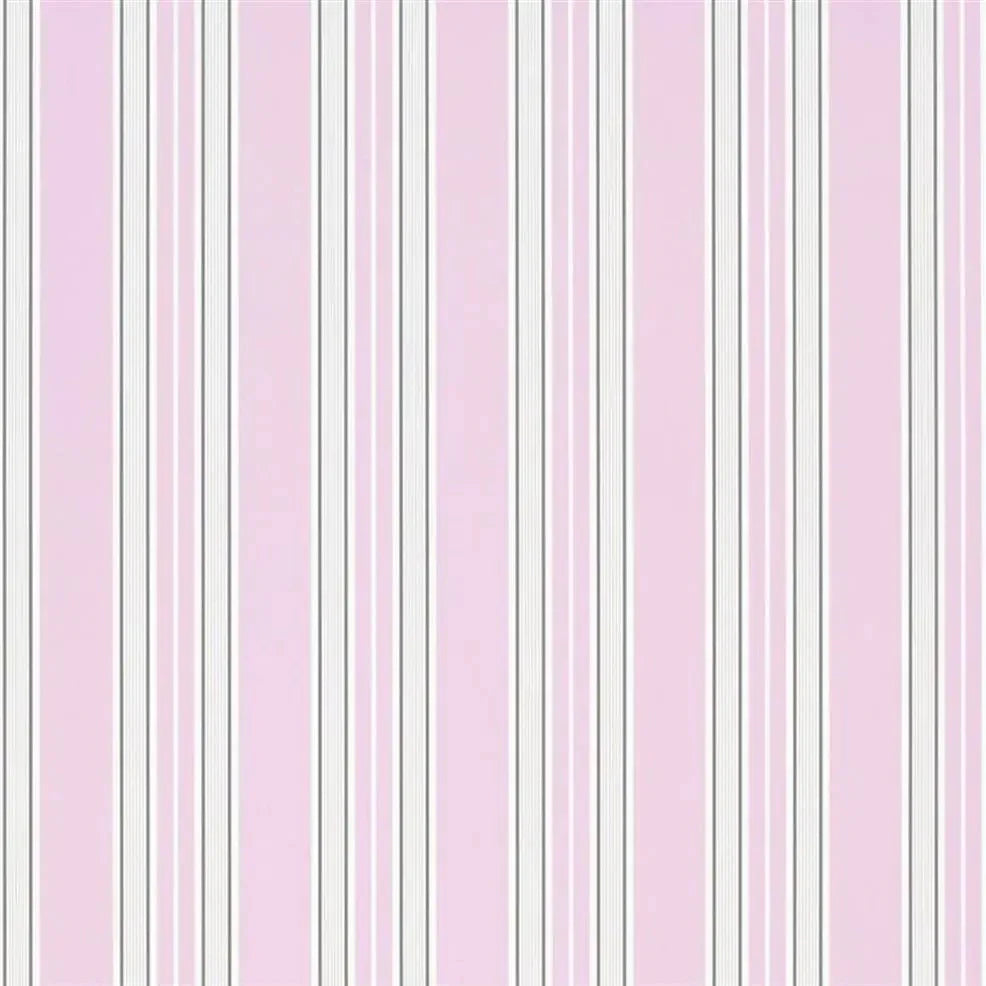 Pinstripe Wallpaper - Peony - P586/08 - Designers Guild