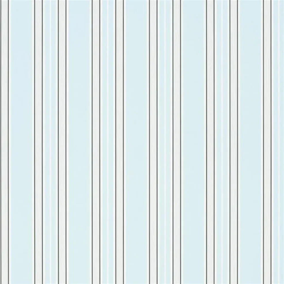 Pinstripe Wallpaper - Lapis - P586/05 - Designers Guild