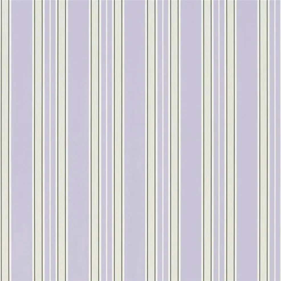 Pinstripe Wallpaper - Lilac - P586/09 - Designers Guild