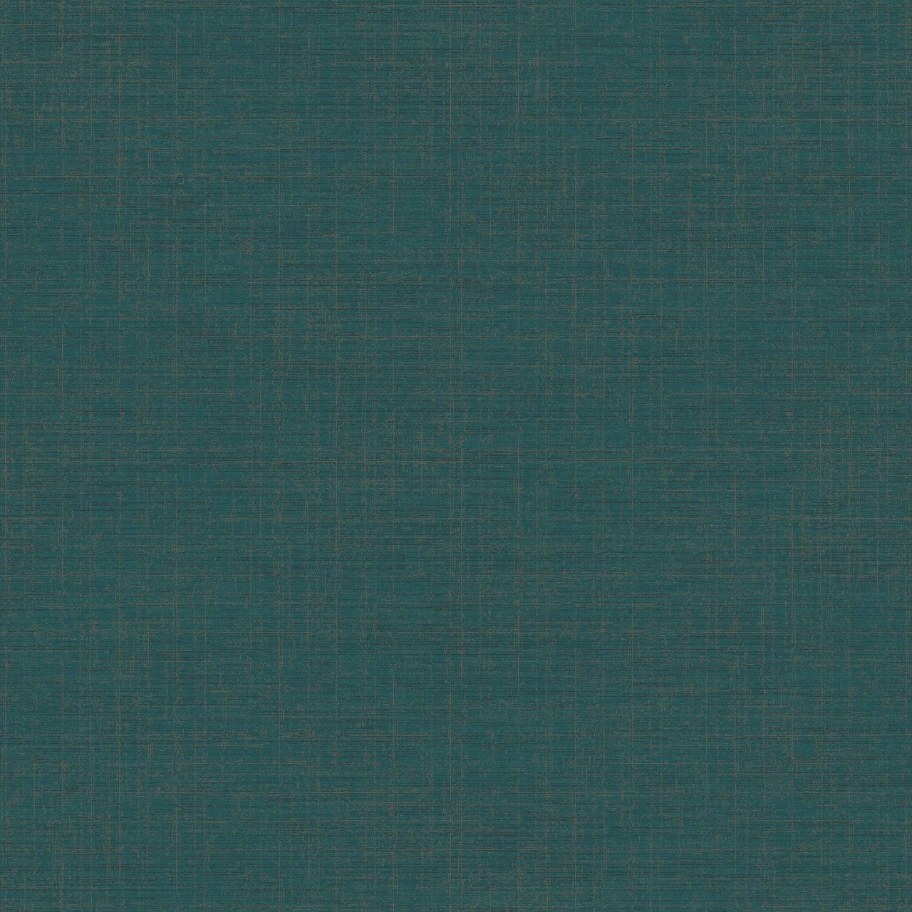 Plain Tissage Wallpaper - Bleu Canard - Casadeco - 85846556 - Premier Wallcovering