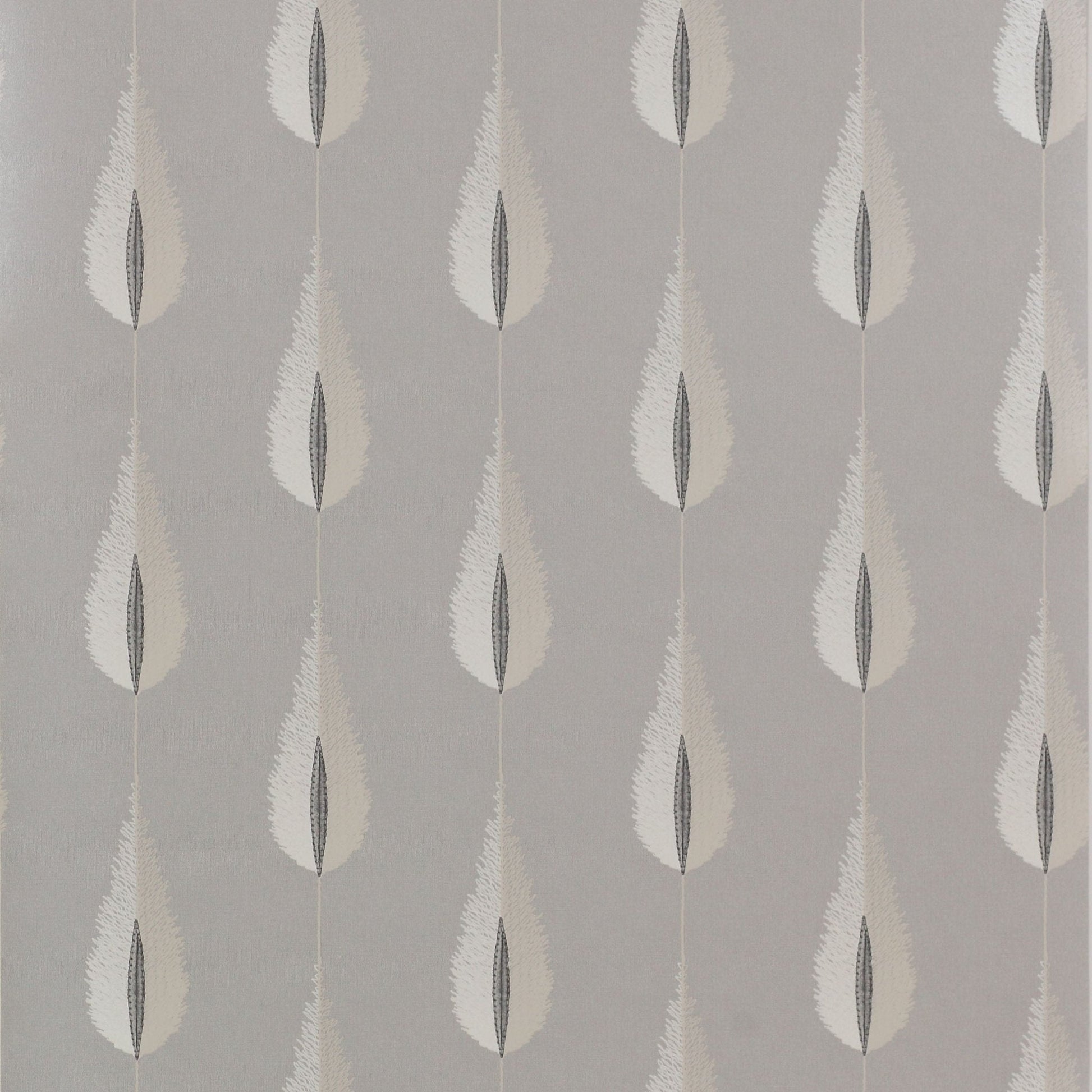 Plato Wallpaper - Silver - J156W - 04 - Jane Churchill