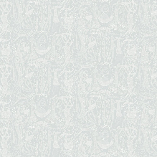 Poeme d´amour Wallpaper - Pale Duckegg - Boråstapeter - 1761 - Premier Wallcovering