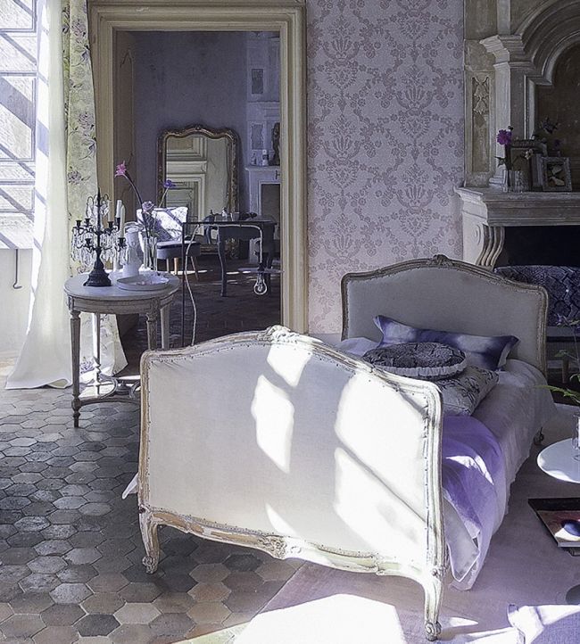 Portia Wallpaper - Pistachio - P607/02 - Designers Guild