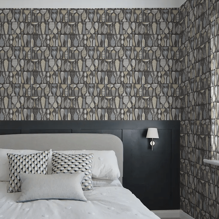 Pottery Wallpaper - Beige - Boråstapeter - 1758 - Premier Wallcovering