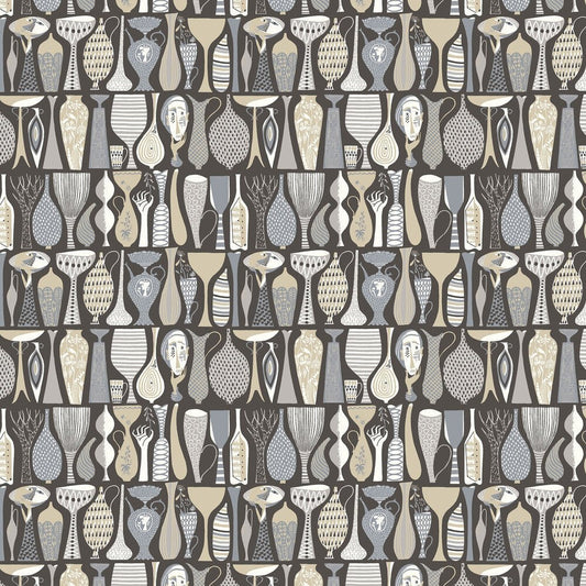 Pottery Wallpaper - Beige - Boråstapeter - 1758 - Premier Wallcovering