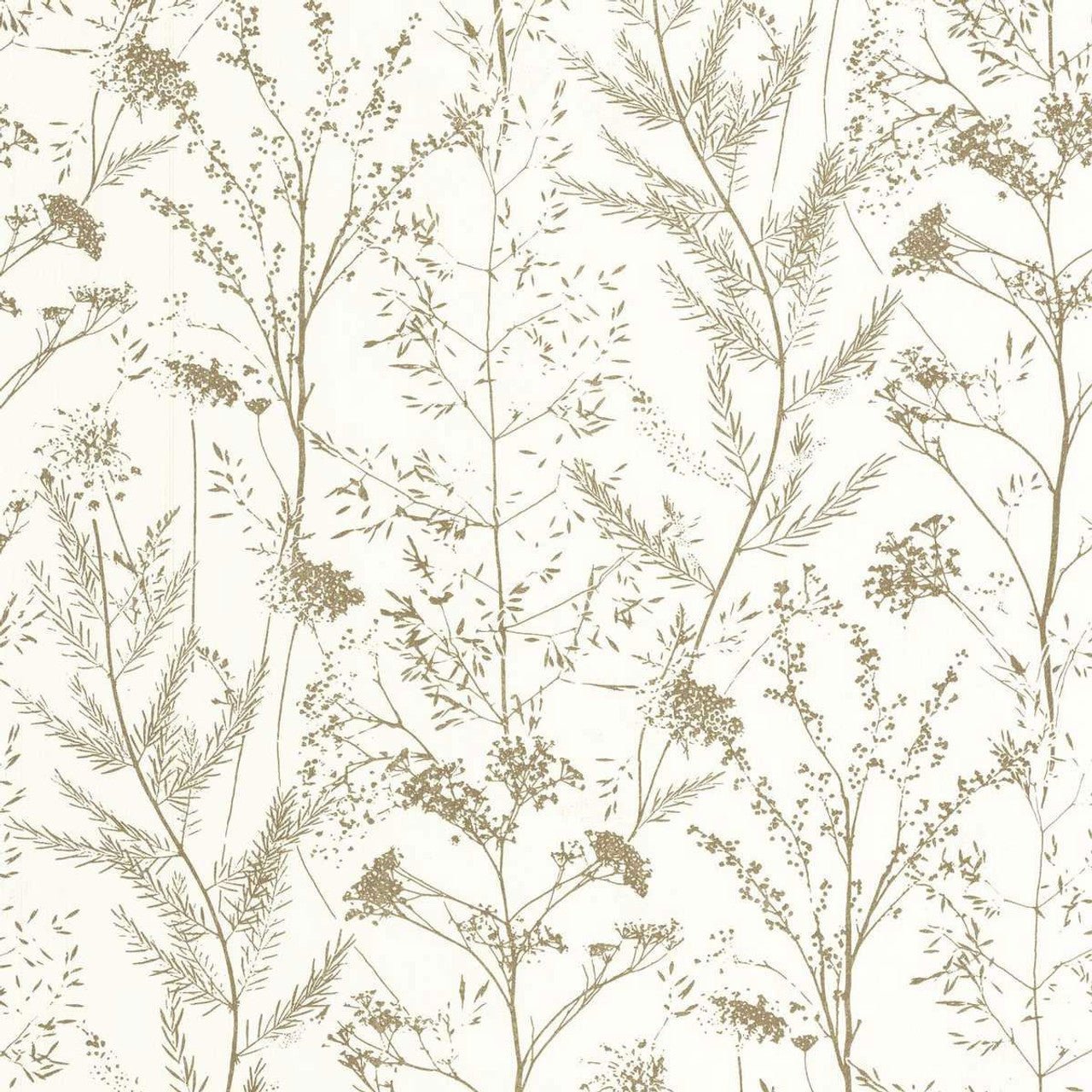 Prairie Sentier Des Dunes Wallpaper - Olive - Casadeco - 200957261 - Premier Wallcovering