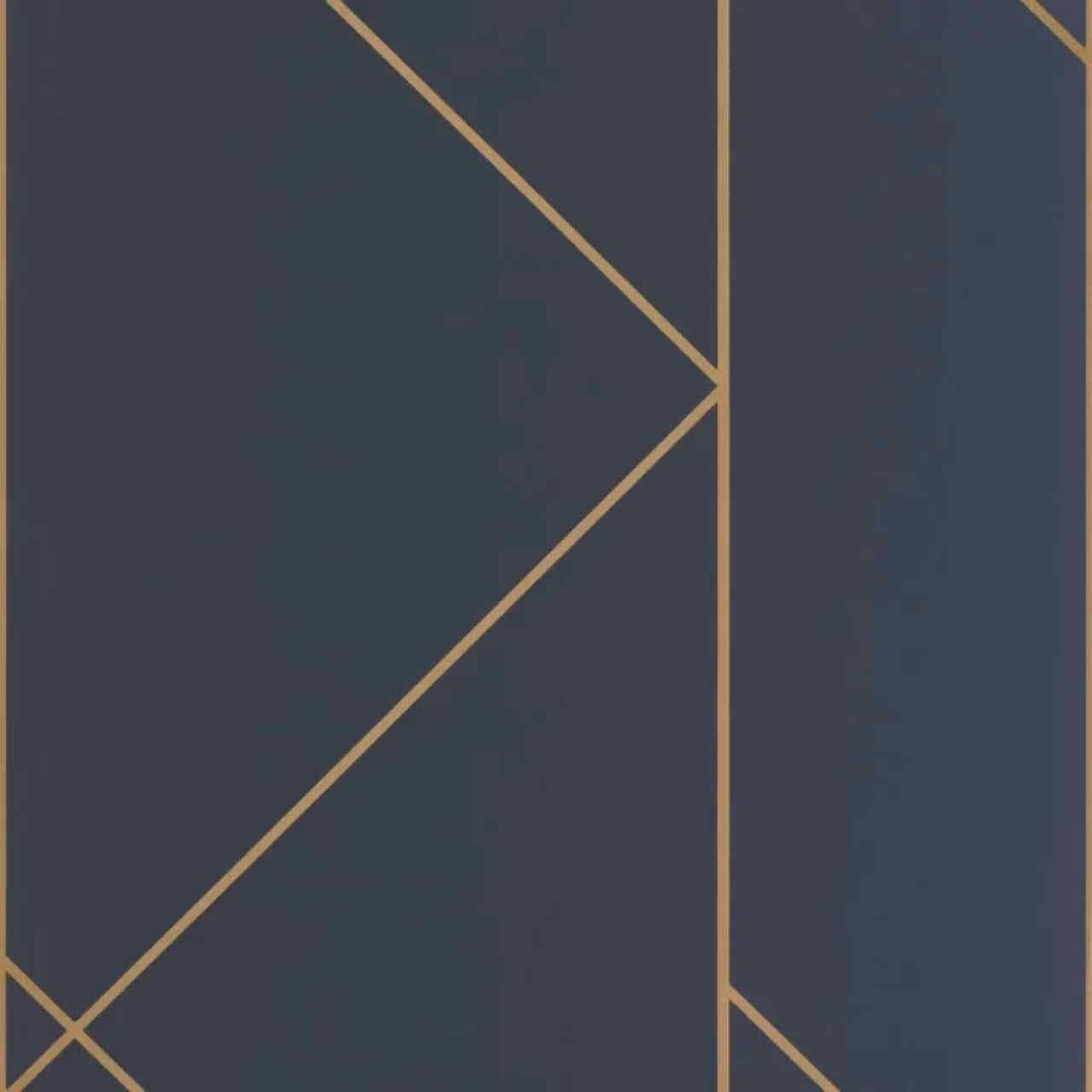 Pure Alchimie Wallpaper - Bleu Marine - Casadeco - 89906846 - Premier Wallcovering