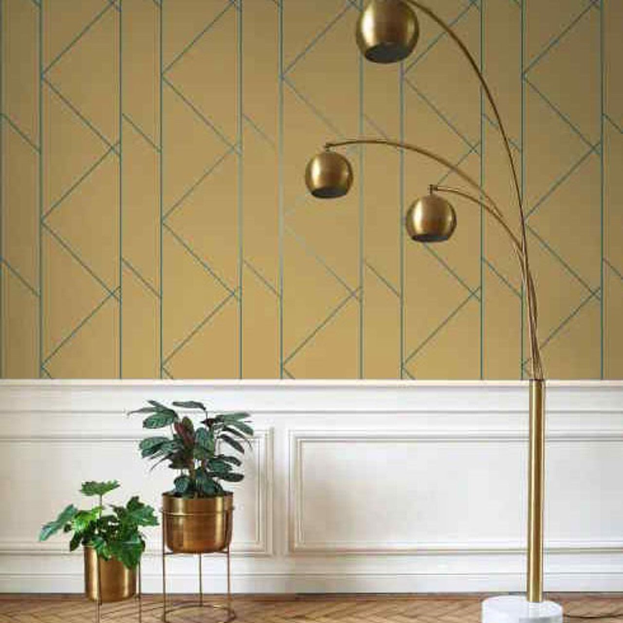 Pure Alchimie Wallpaper - Caramel - Casadeco - 89902967 - Premier Wallcovering