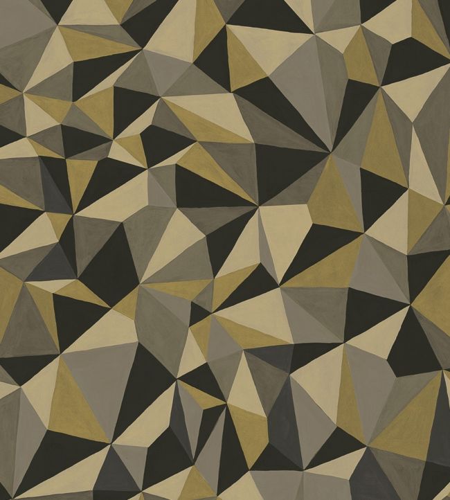 Quartz Wallpaper - Metallic Gold & Pewter - 107/8038 - Cole & Son - Premier Wallcovering