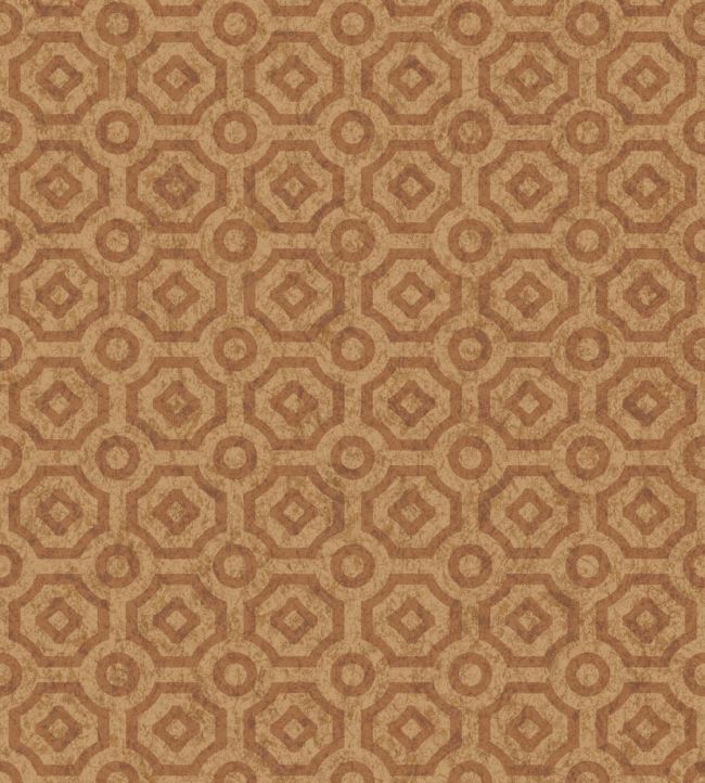 Queens Quarter Wallpaper - Metallic Copper - 118/10025 - Cole & Son - Premier Wallcovering