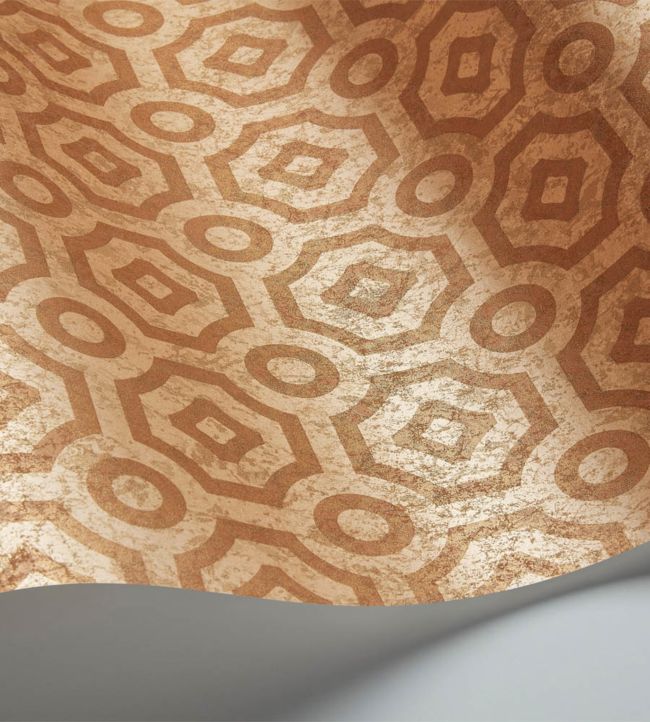 Queens Quarter Wallpaper - Metallic Copper - 118/10025 - Cole & Son - Premier Wallcovering