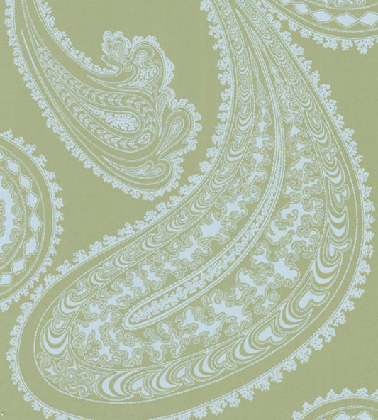 Rajapur Wallpaper - Seafoam on Olive - 66/5034 - Cole & Son - Premier Wallcovering