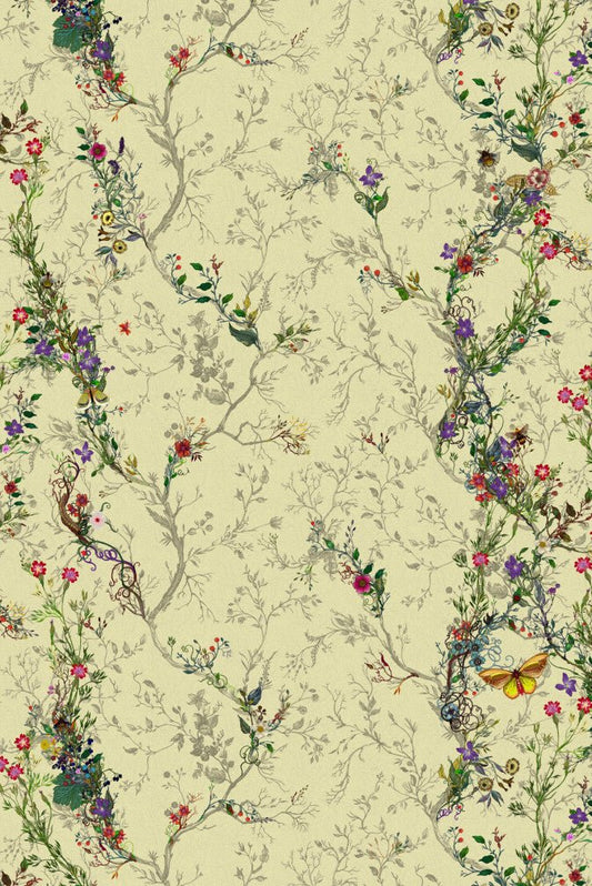 Random Ruskin Wallpaper - Antique - Timorous Beasties - RUS/RRK/MICA/01 - Premier Wallcovering