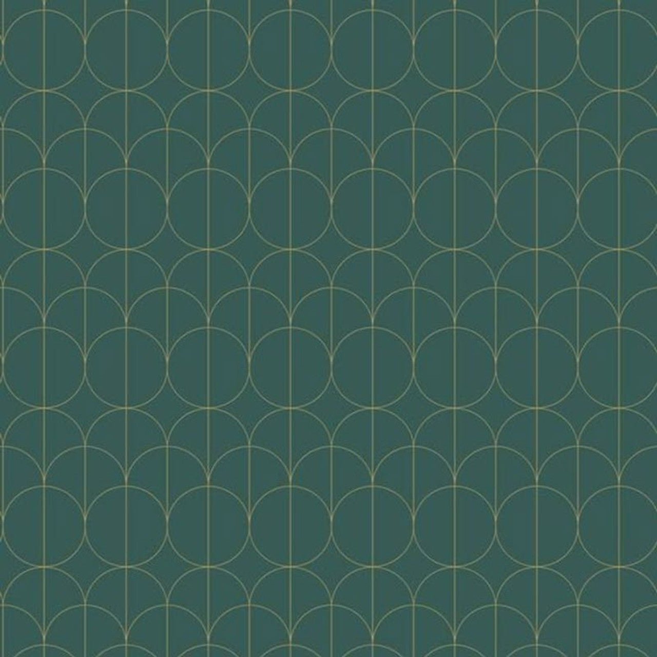 Reflet 1930 Wallpaper - Vert - Casadeco - 85697505 - Premier Wallcovering