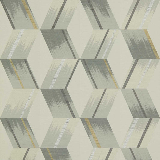 Rhombi Wallpaper - Empire Grey - ZRHW312894 - Zoffany