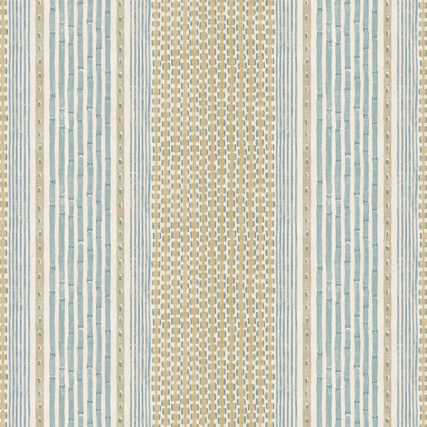 Rita Stripe Wallpaper - Lemon and Light Blue - Josephine Munsey - JMW-104211 - Premier Wallcovering