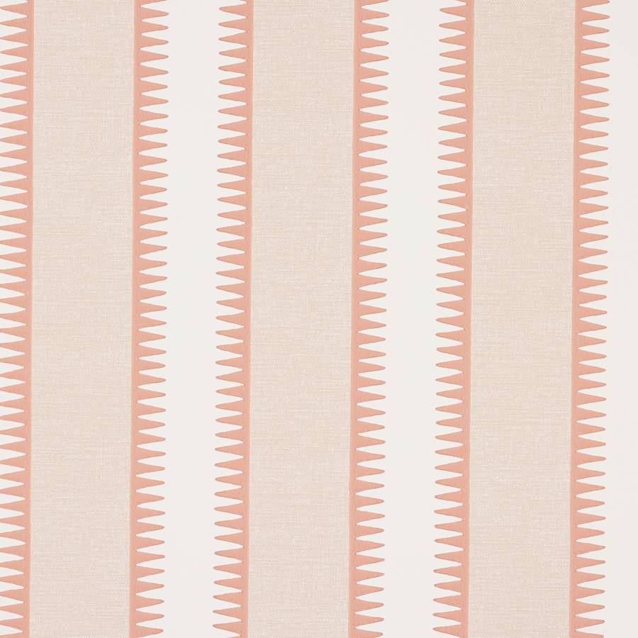Rocco Wallpaper - Coral - J198W - 02 - Jane Churchill