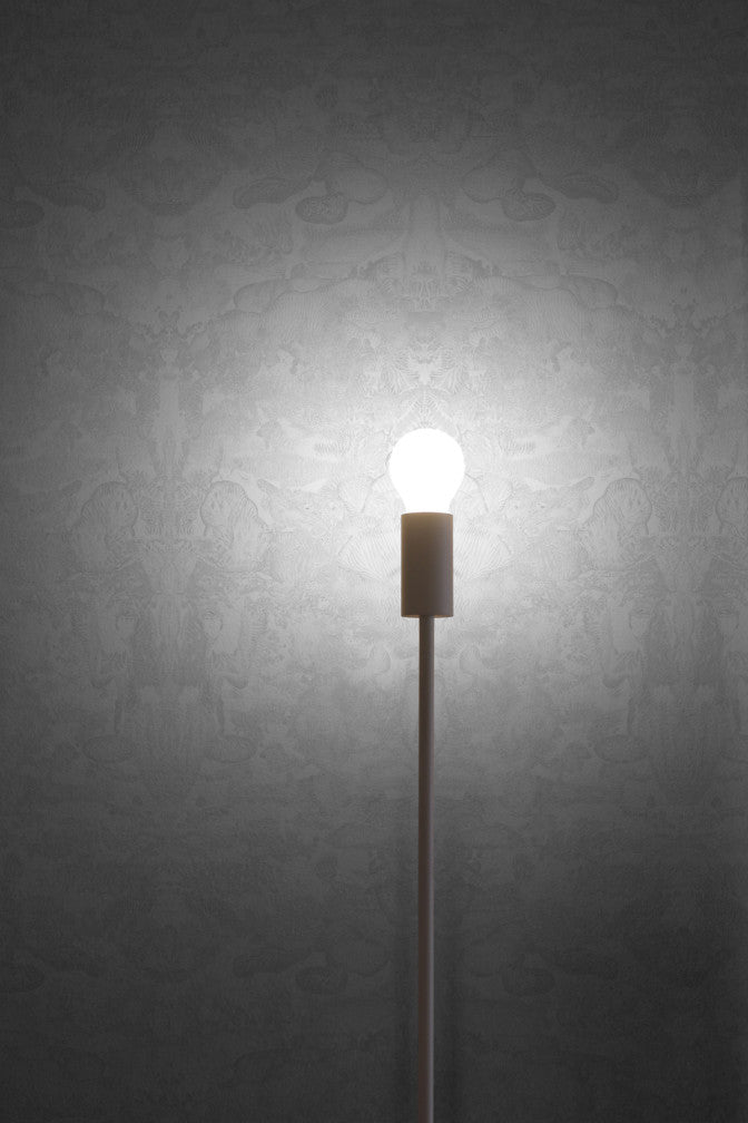 Roller Blotch Wallpaper - Chalk White - Timorous Beasties - TB/ROLB/FIB/03 - Premier Wallcovering