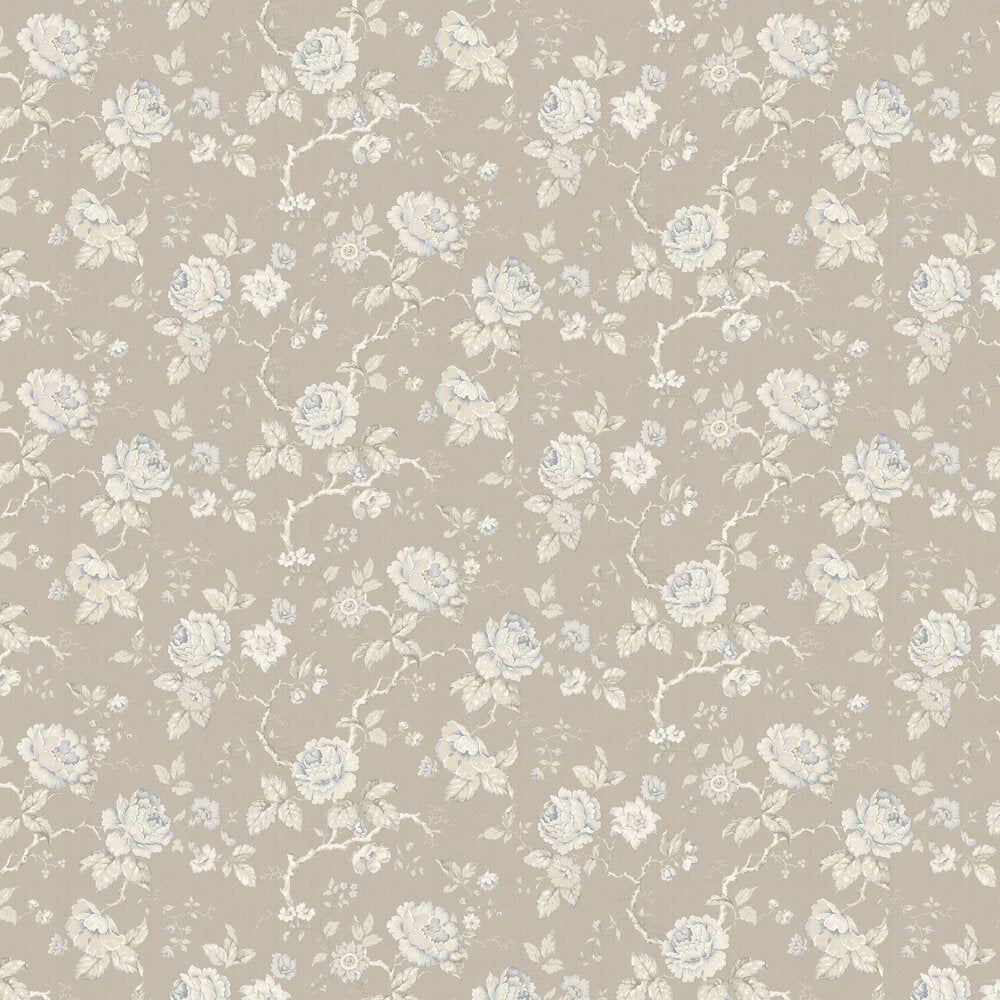 Rosentrad Wallpaper - Taupe - Boråstapeter - 4828 - Premier Wallcovering