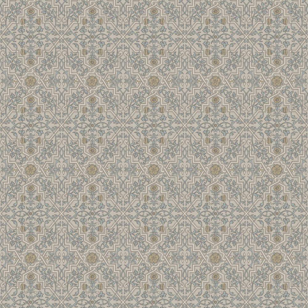 Rosenvinge Wallpaper - Blue - Boråstapeter - 4589 - Premier Wallcovering