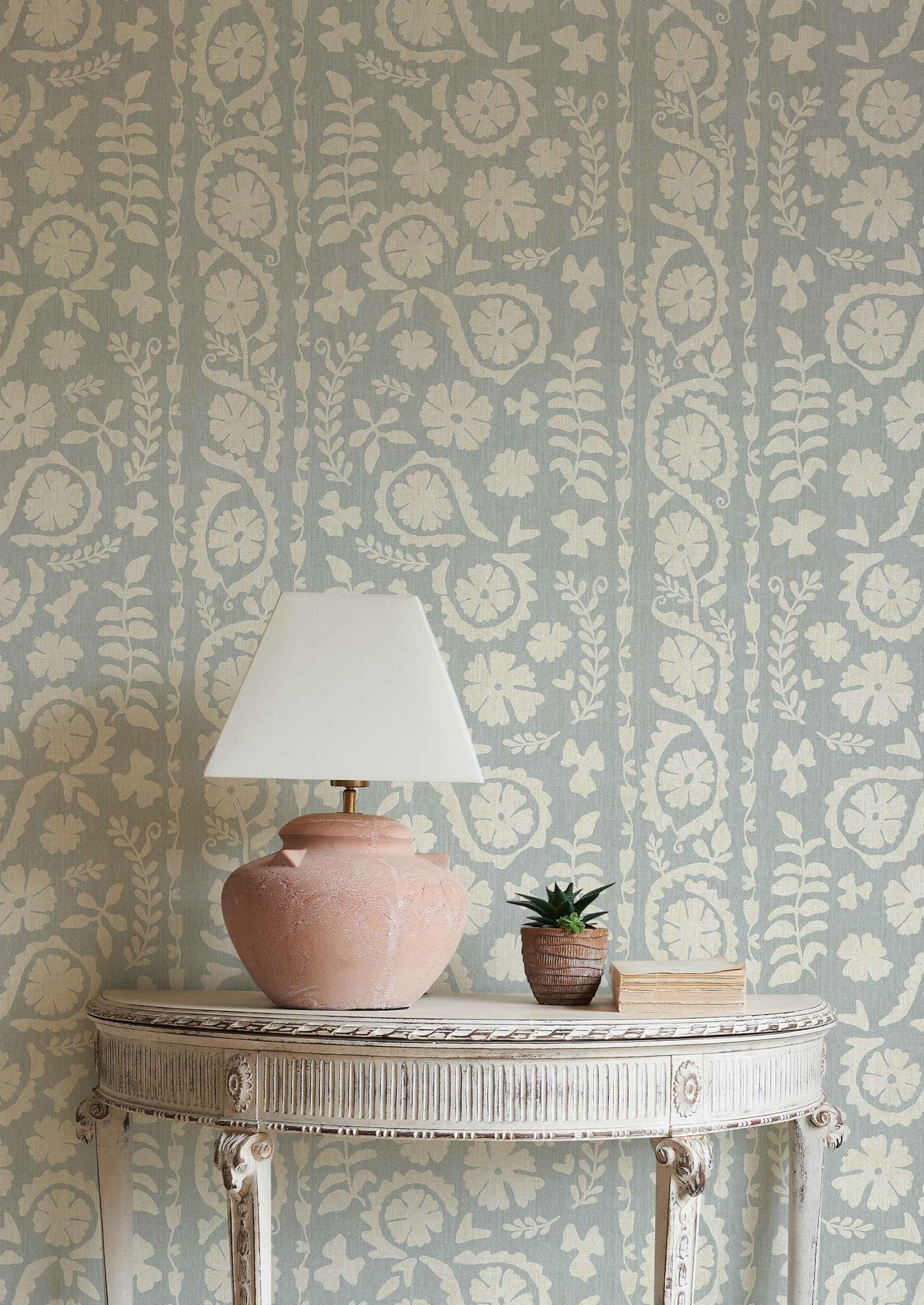Rosetta Wallpaper - Birch - Lewis & Wood - Premier Wallcovering
