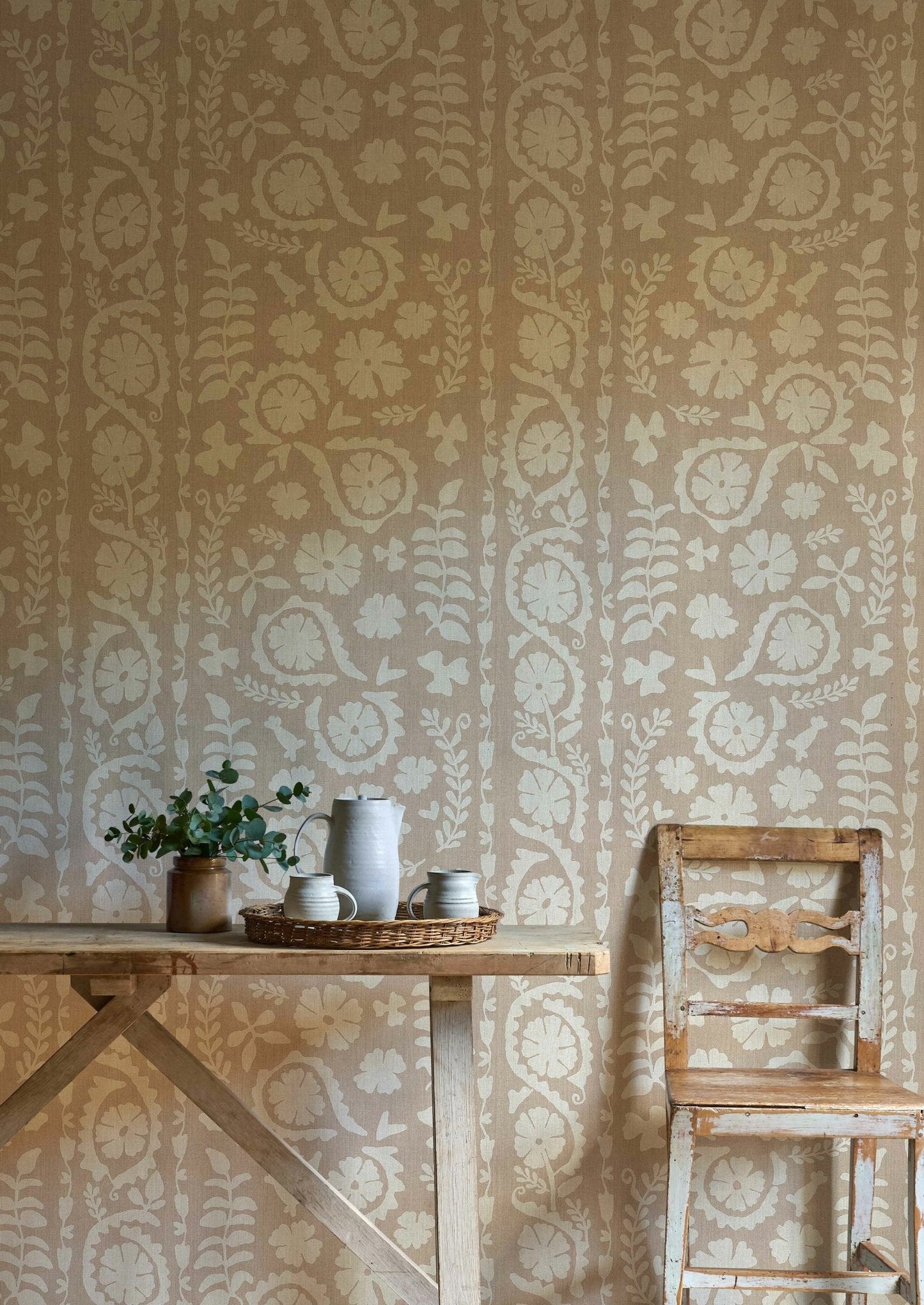 Rosetta Wallpaper - Cardamon - Lewis & Wood - Premier Wallcovering