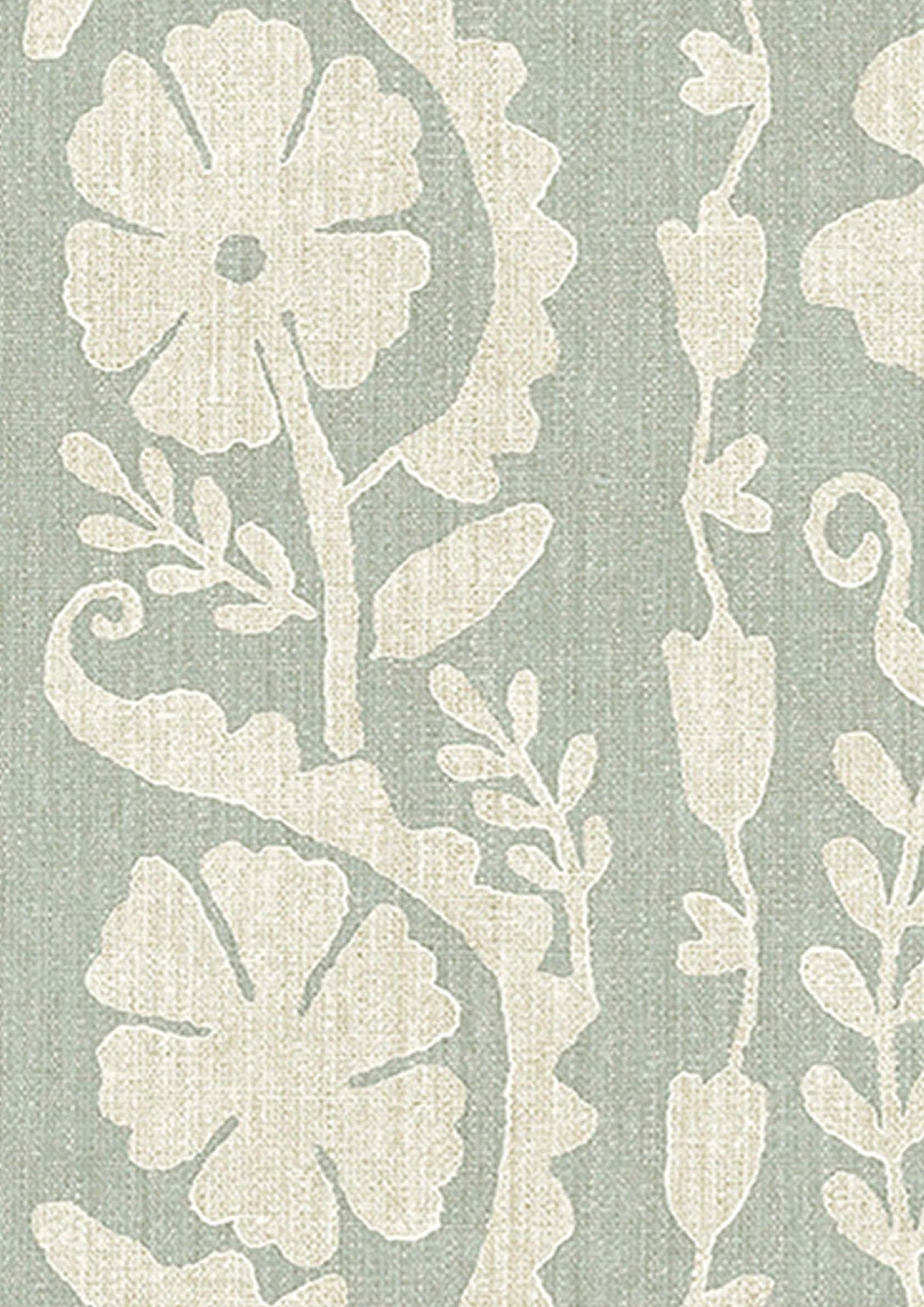 Rosetta Wallpaper - Mistletoe - Lewis & Wood - Premier Wallcovering