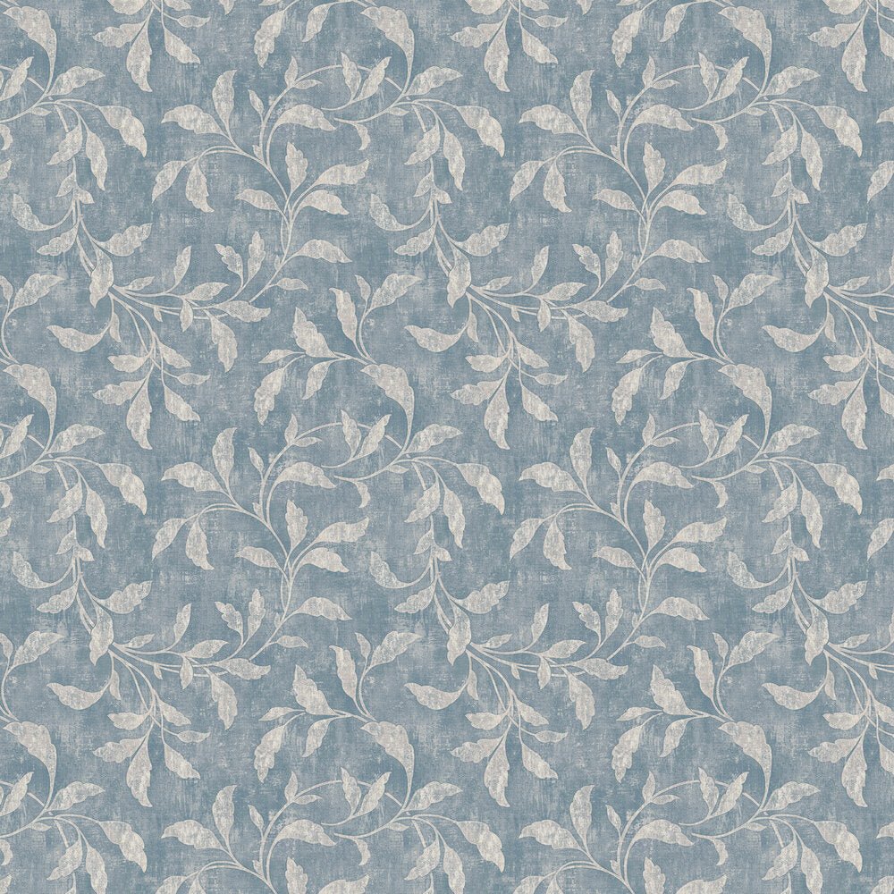 Rosewood Night Wallpaper - Blue - Boråstapeter - 1904 - Premier Wallcovering
