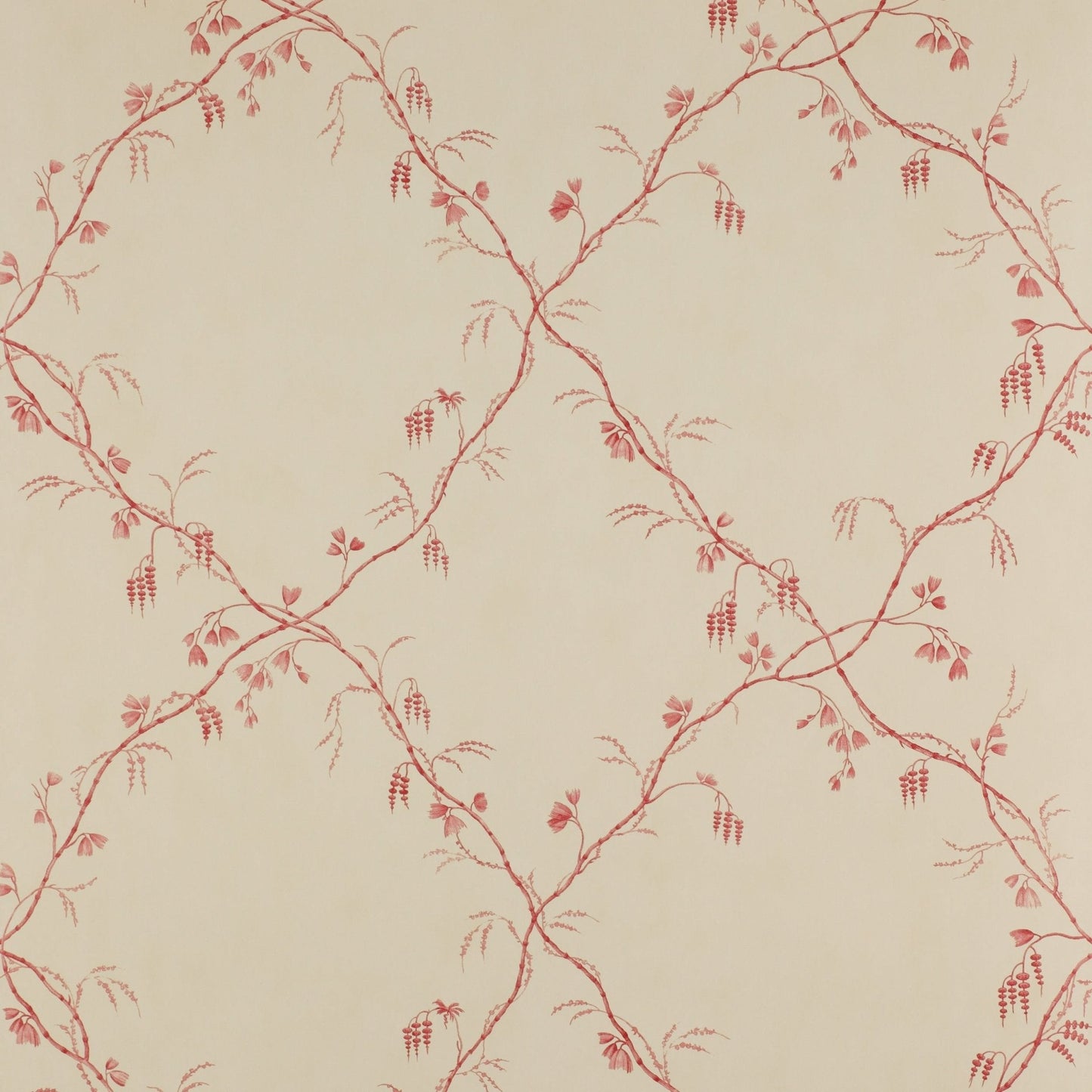 Roussillon Wallpaper - Red - Colefax & Fowler - 07971/01