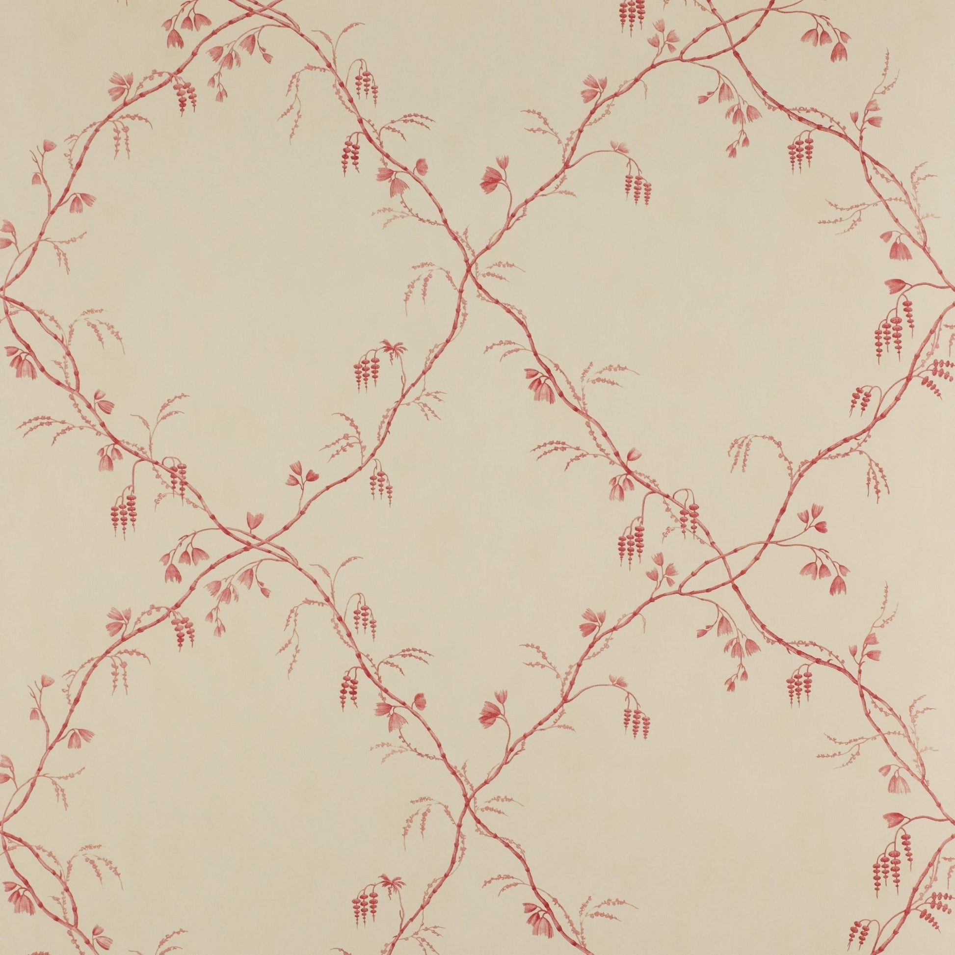 Roussillon Wallpaper - Red - Colefax & Fowler - 07971/01