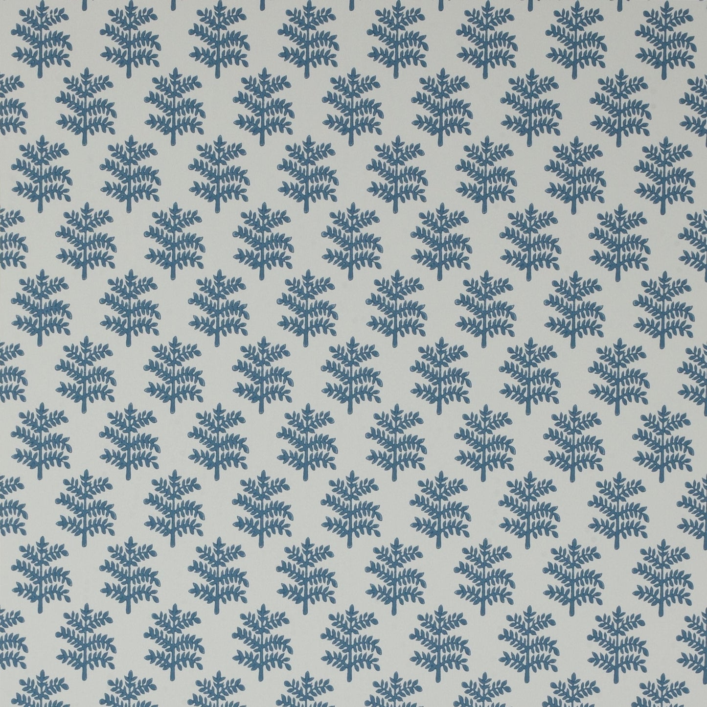 Rowan Wallpaper - Blue - J179W - 05 - Jane Churchill