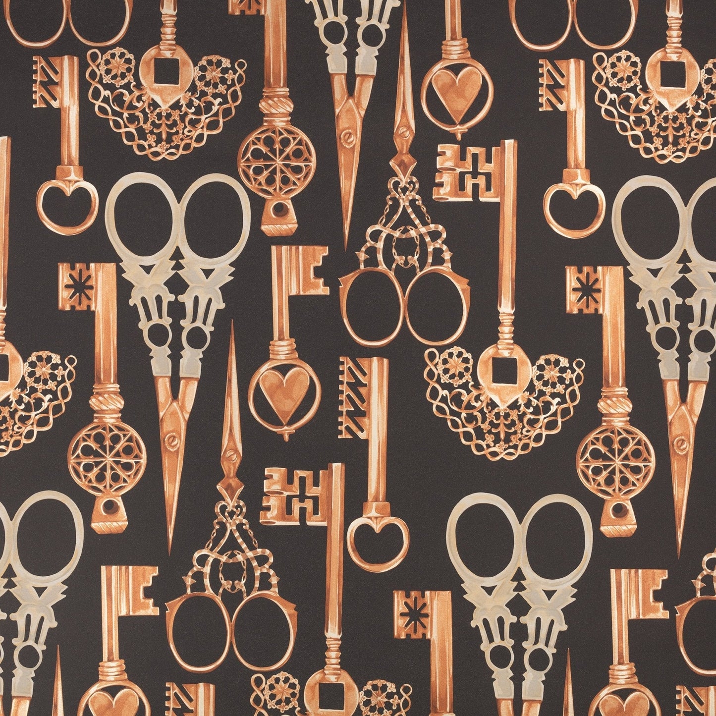 Roxanne Wallpaper - Kohl - Romo - Temperley London - W451/07 - Premier Wallcovering