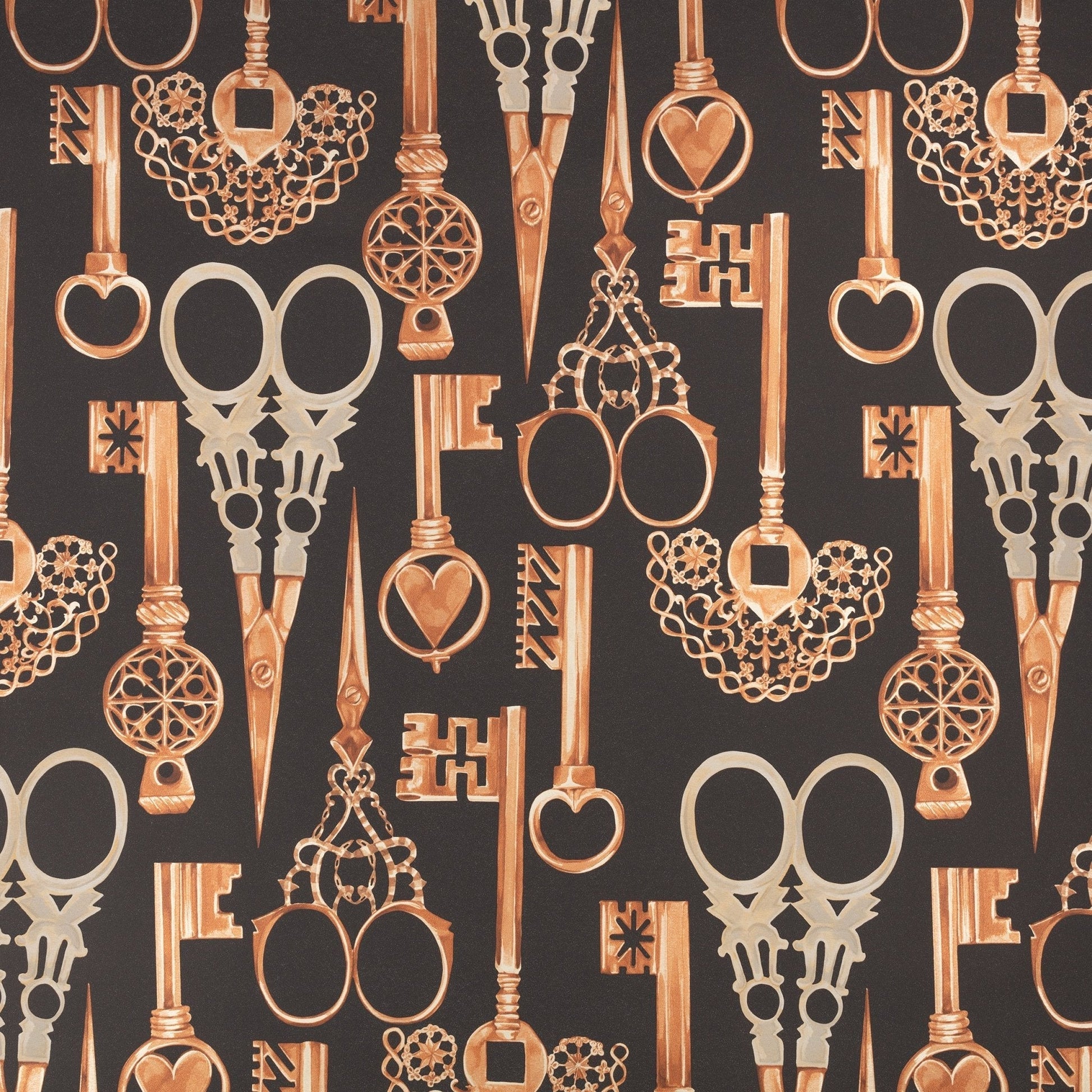 Roxanne Wallpaper - Kohl - Romo - Temperley London - W451/07 - Premier Wallcovering