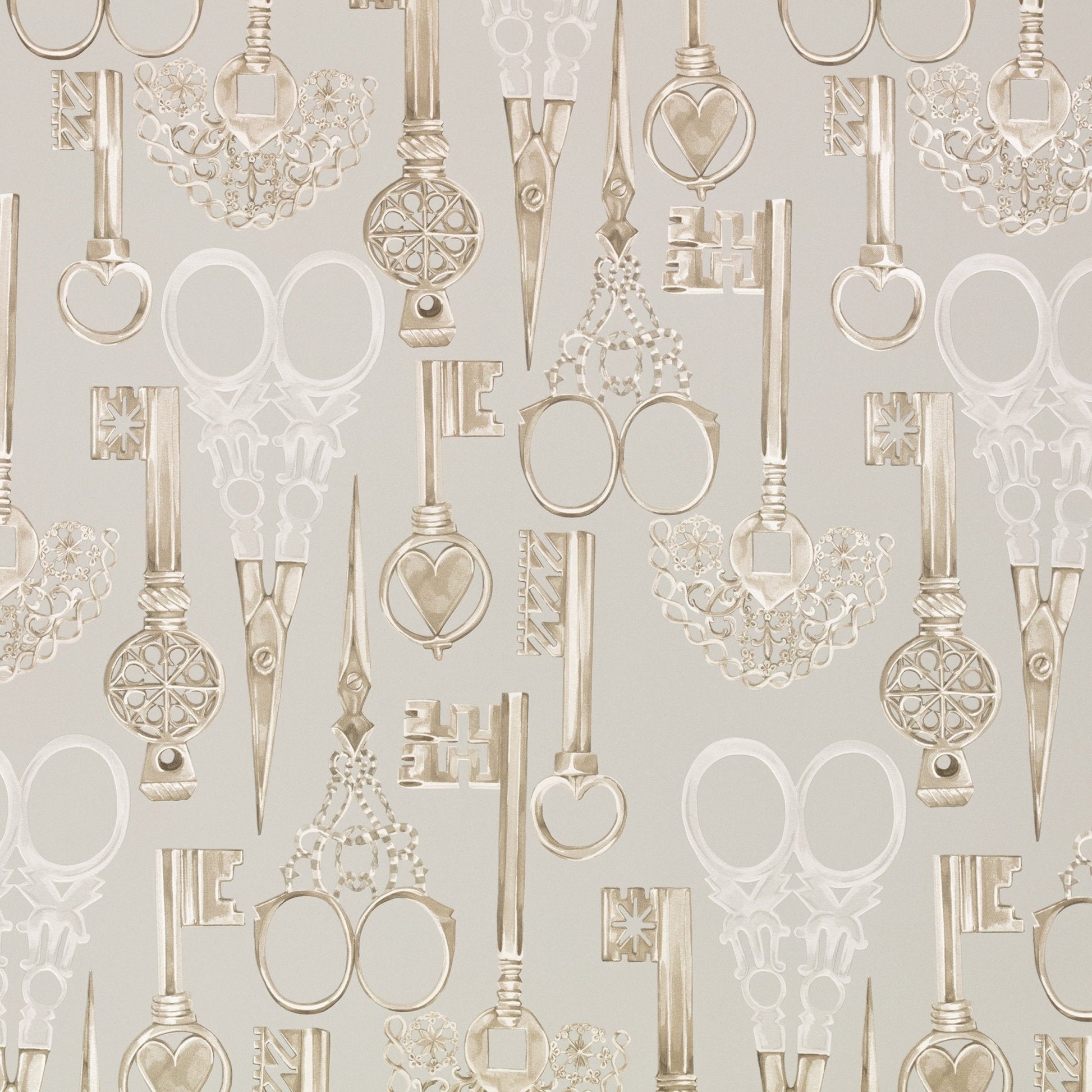 Roxanne Wallpaper - Moonstone - Romo - Temperley London - W451/02 - Premier Wallcovering