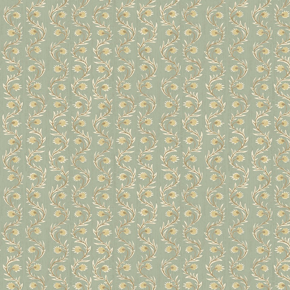 Rubia Wallpaper - Soft Aqua - Josephine Munsey - JMW-105241 - Premier Wallcovering