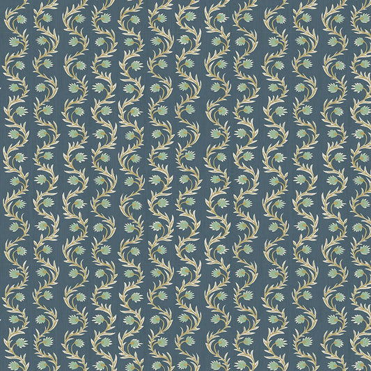 Rubia Wallpaper - Navy - Josephine Munsey - JMW-105201 - Premier Wallcovering