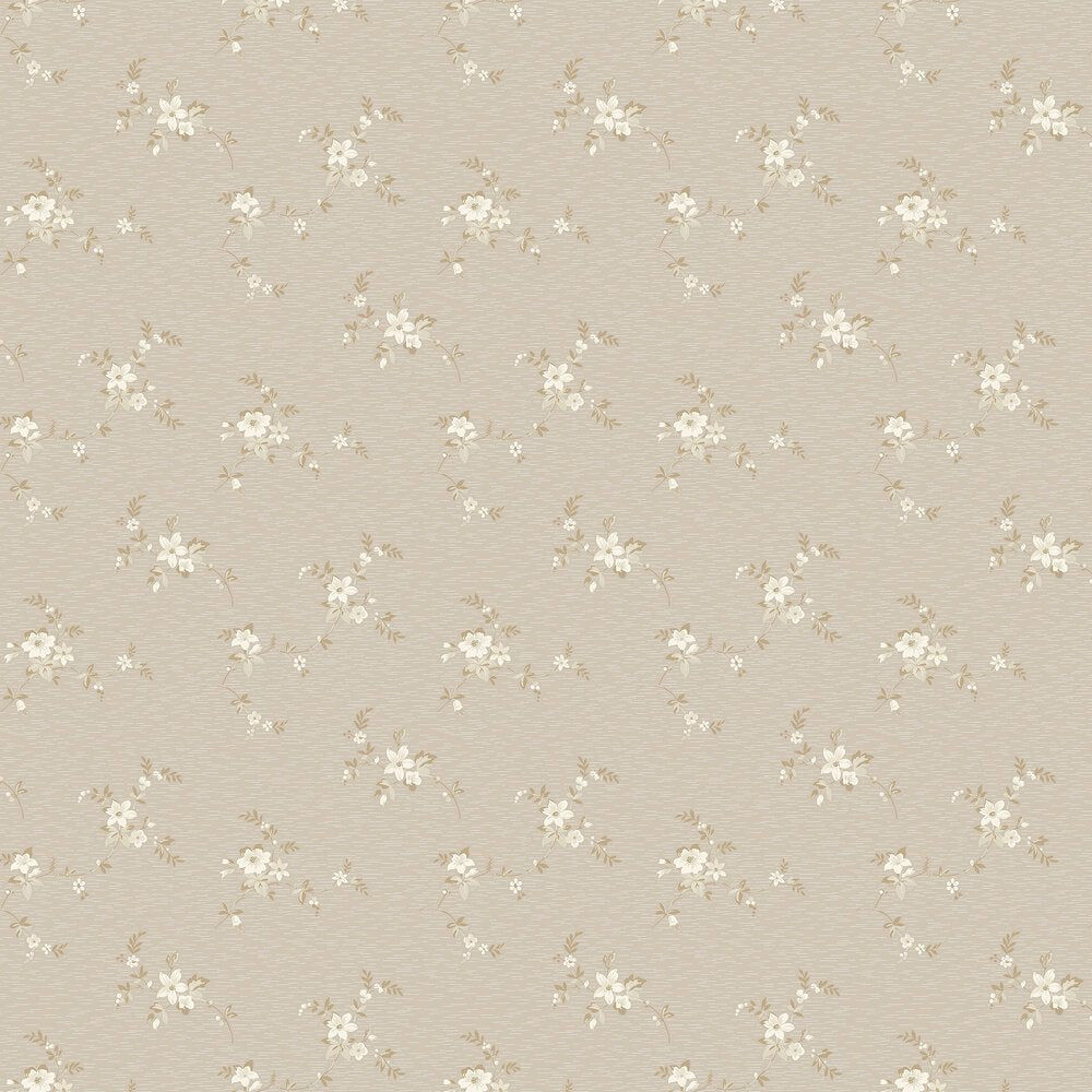 Saga Wallpaper - Almond/ Gold - Boråstapeter - 3289 - Premier Wallcovering