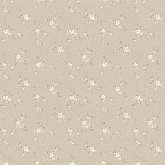Saga Wallpaper - Almond/ Gold - Boråstapeter - 3289 - Premier Wallcovering