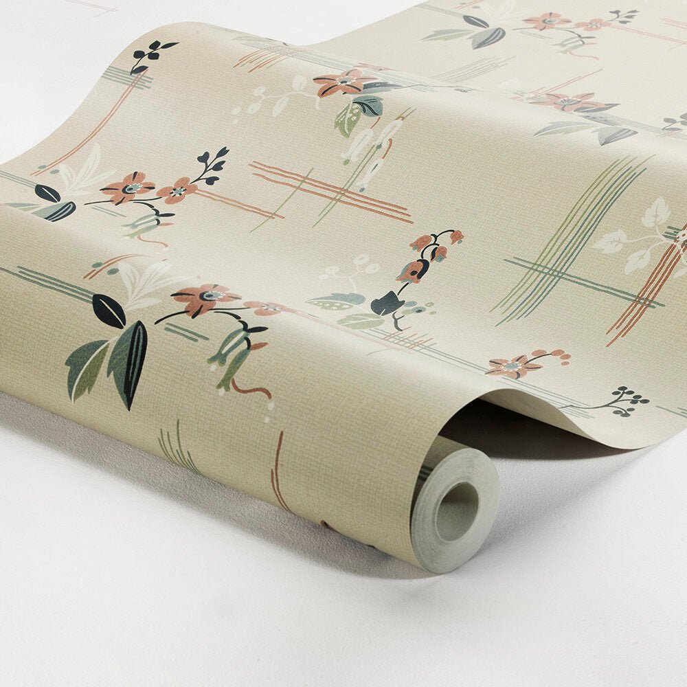 Salangen Wallpaper - Cream - Boråstapeter - 4172 - Premier Wallcovering