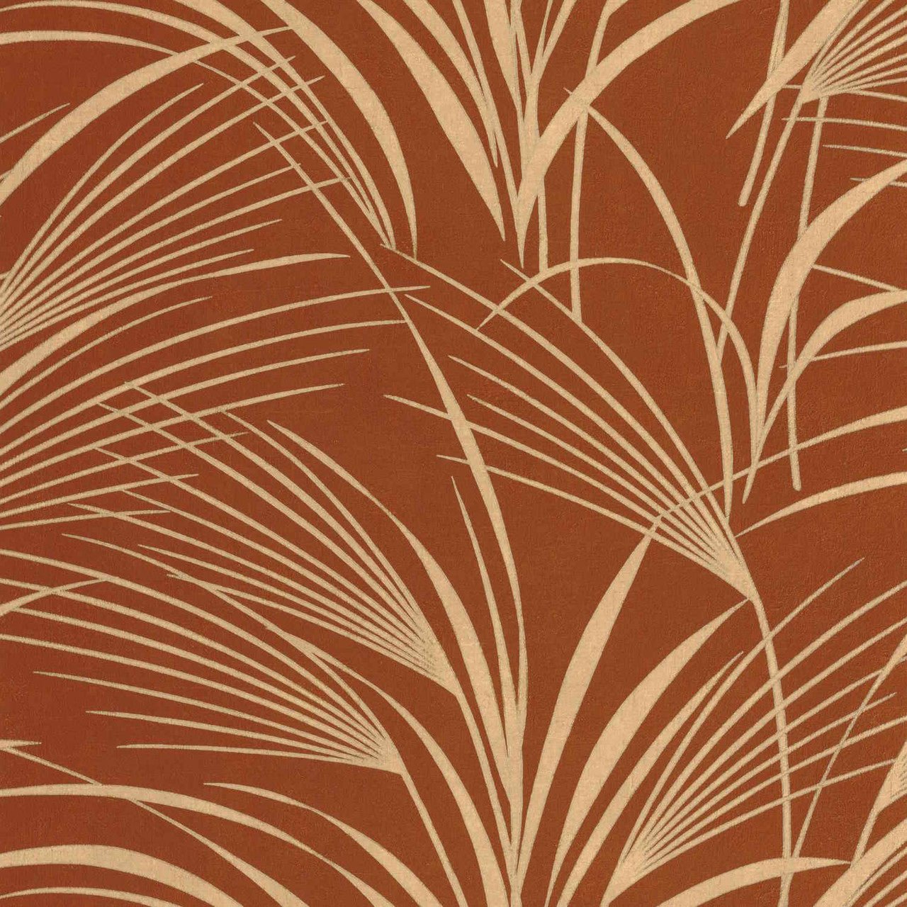 Samarra Babylone Wallpaper - Rouille - Casadeco - 89728852 - Premier Wallcovering