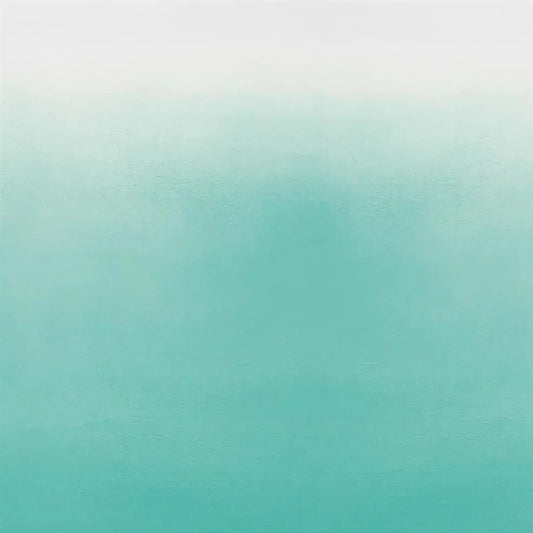 Saraille Wallpaper - Aqua - P600/04 - Designers Guild