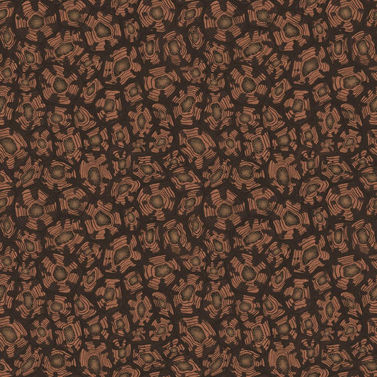 Savanna Shell Wallpaper - Terracotta, Claret & Metallic Gold - 119/4018 - Cole & Son - Premier Wallcovering