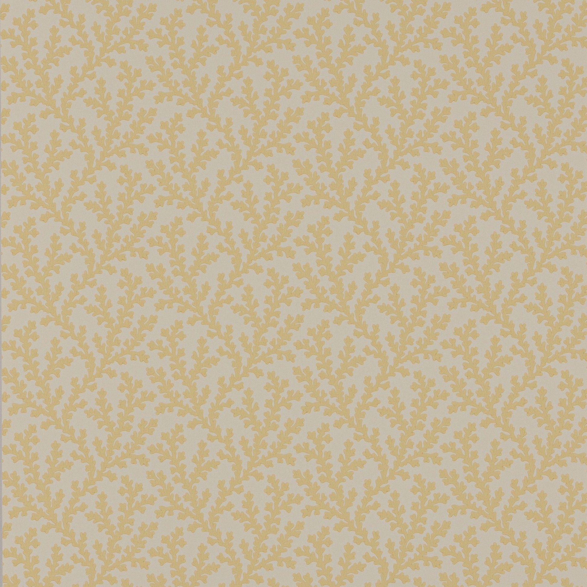 Sea Coral Wallpaper - Yellow - Colefax & Fowler - W7020 - 06