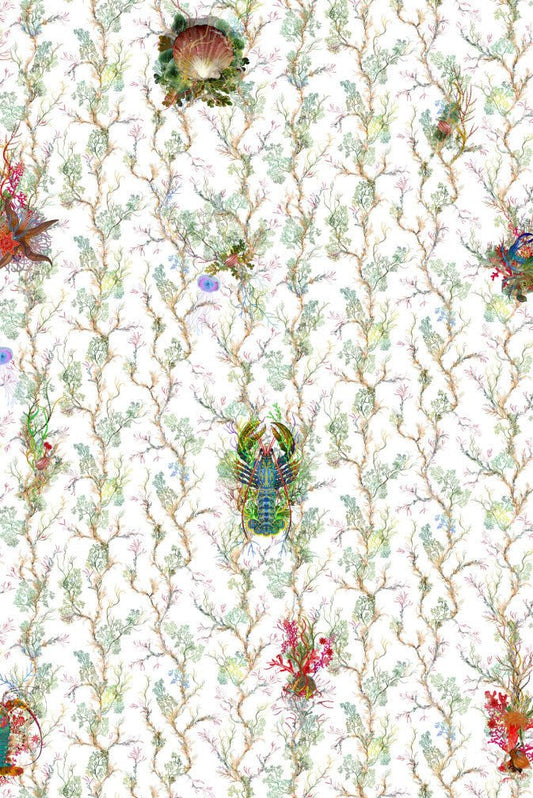 Seashore Galore Wallpaper - Original - Timorous Beasties - SSC/SGAL/PRL/01 - Premier Wallcovering