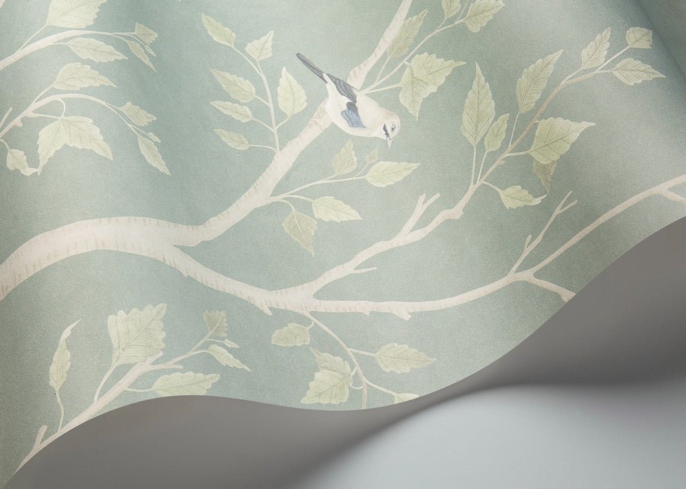 Seasonal Woods Wallpaper - Sage - 120/6020 - Cole & Son - Premier Wallcovering