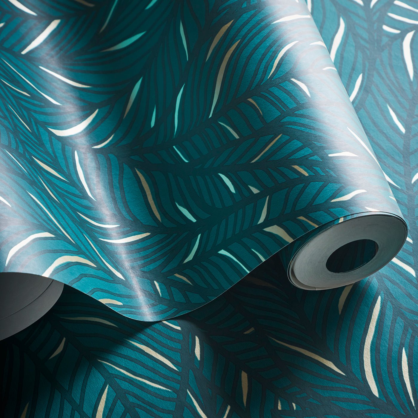 Selva Wallpaper - Emerald - Clarke & Clarke - W0144/02 - Premier Wallcovering